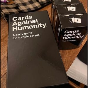 Cards Against Humanity + 3 Expansion Packs